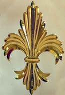 Brilliant Cut Gold Mirror